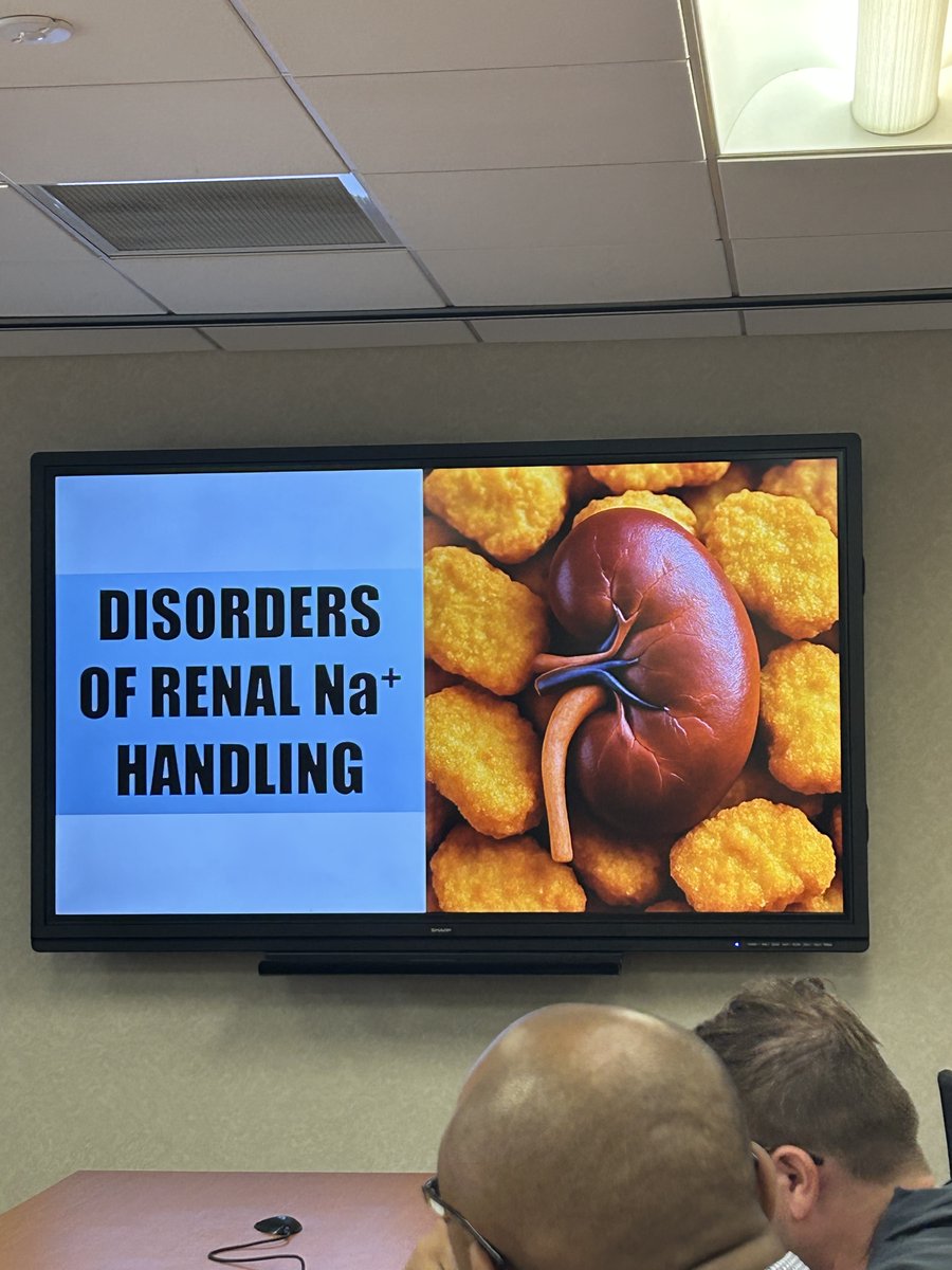 UNMC Kidney (@unmckidney) on Twitter photo What is Nephrology Nuggets at Noon (NNN)?
Arguably our favorite education conference!
What started as an idea by our PD <a href="/ScottWestphal20/">Scott Westphal</a> has become a fantastic hour of high-yield factoids, physiology, and more thanks to his tremendous work!!! What is Nephrology Nuggets at Noon (NNN)?
Arguably our favorite education conference!
What started as an idea by our PD <a href="/ScottWestphal20/">Scott Westphal</a> has become a fantastic hour of high-yield factoids, physiology, and more thanks to his tremendous work!!!