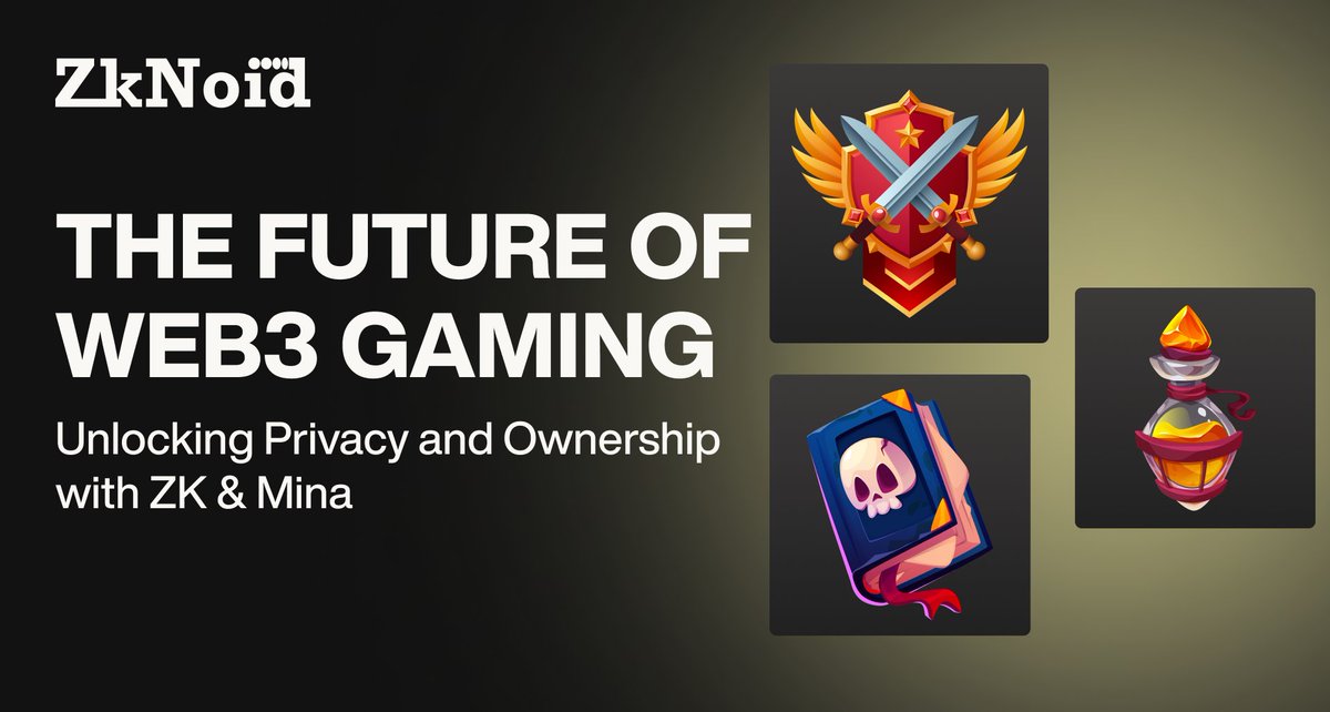 ZkNoid's tweet photo. 🚀 #ZkNoid is leading the charge to unlock #Web3Gaming’s full potential! 🎮

There’s an incredible synergy between gaming, #ZK technology, and @MinaProtocol able to revolutionize how we play, earn, and interact in the on-chain space.

Here’s what we mean👇 https://t.co/lR4VXty8P3
