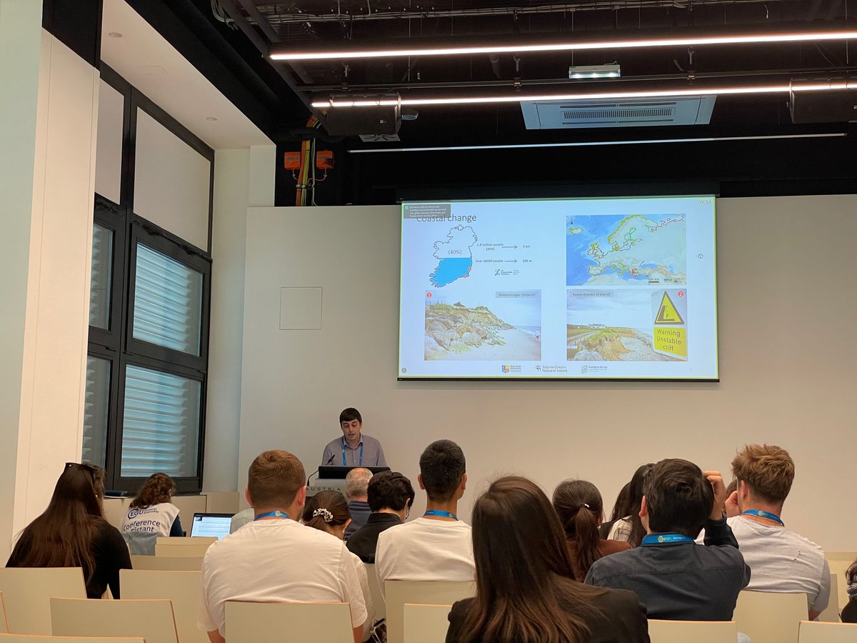 Wrapped up my presentation at #EGU25 after a truly inspiring week of short courses, cutting-edge presentations, and meaningful networking in remote sensing, coastal change and coastal dynamics. Grateful for the insights and connections! <a href="/Researchirel/">Research Ireland</a> <a href="/GeolSurvIE/">Geological Survey IE</a> <a href="/Maynoothgeog/">Maynooth Geography</a>
