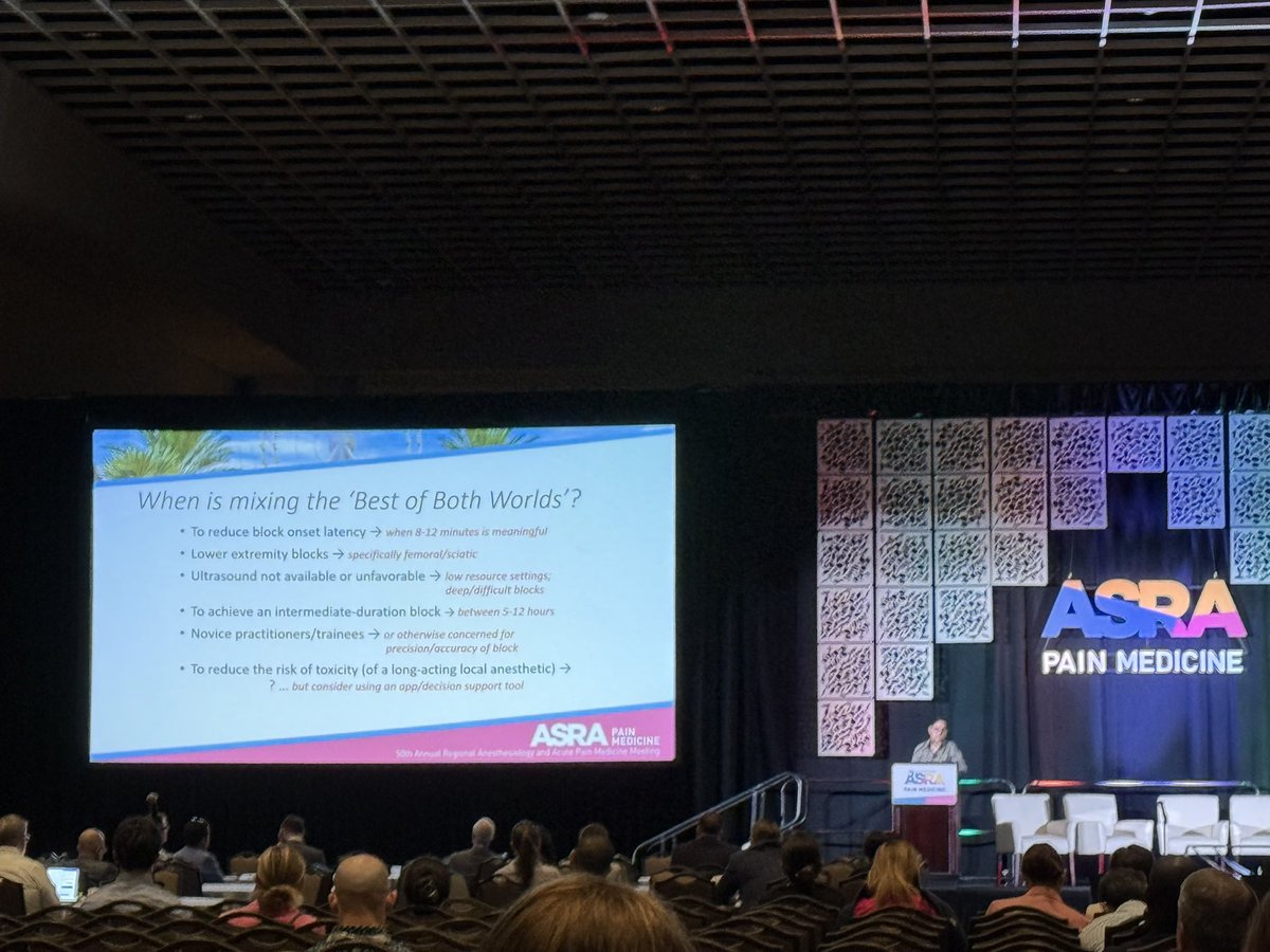 Uchenna Umeh, MD, FASA (@ucheumehmd) on Twitter photo To mix or not to mix! <a href="/ESoffin/">Ellen Soffin, MD, PhD</a> and Michael Fettiplace argue the merits of superior local anesthetic use at #ASRASPRING25 <a href="/ASRA_Society/">ASRA Pain Medicine</a> @HSSanesthesia <a href="/HSpecialSurgery/">Hospital for Special Surgery (HSS)</a> <a href="/UICanesthesia/">UIC Anesthesiology</a> #ASRA50 To mix or not to mix! <a href="/ESoffin/">Ellen Soffin, MD, PhD</a> and Michael Fettiplace argue the merits of superior local anesthetic use at #ASRASPRING25 <a href="/ASRA_Society/">ASRA Pain Medicine</a> @HSSanesthesia <a href="/HSpecialSurgery/">Hospital for Special Surgery (HSS)</a> <a href="/UICanesthesia/">UIC Anesthesiology</a> #ASRA50