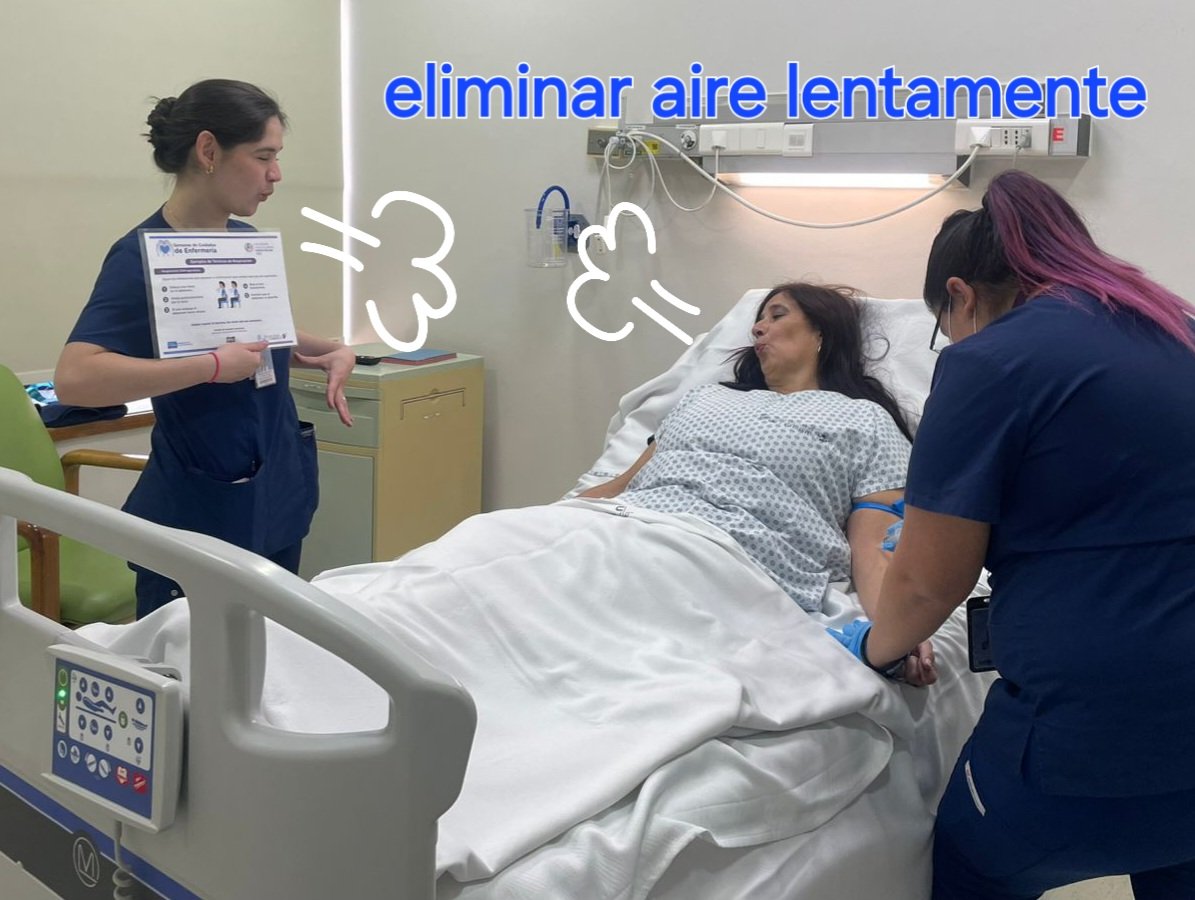 "Tecnicas para el manejo NO farmacológico del dolor en punciones 2025", tecnica de RESPIRACION DIAFRAGMATICA
Servicio 5 mq CUC- Hospital clínico
#BPSOUCCHRISTUS
#RNAO #ACCESOSVASCULARES