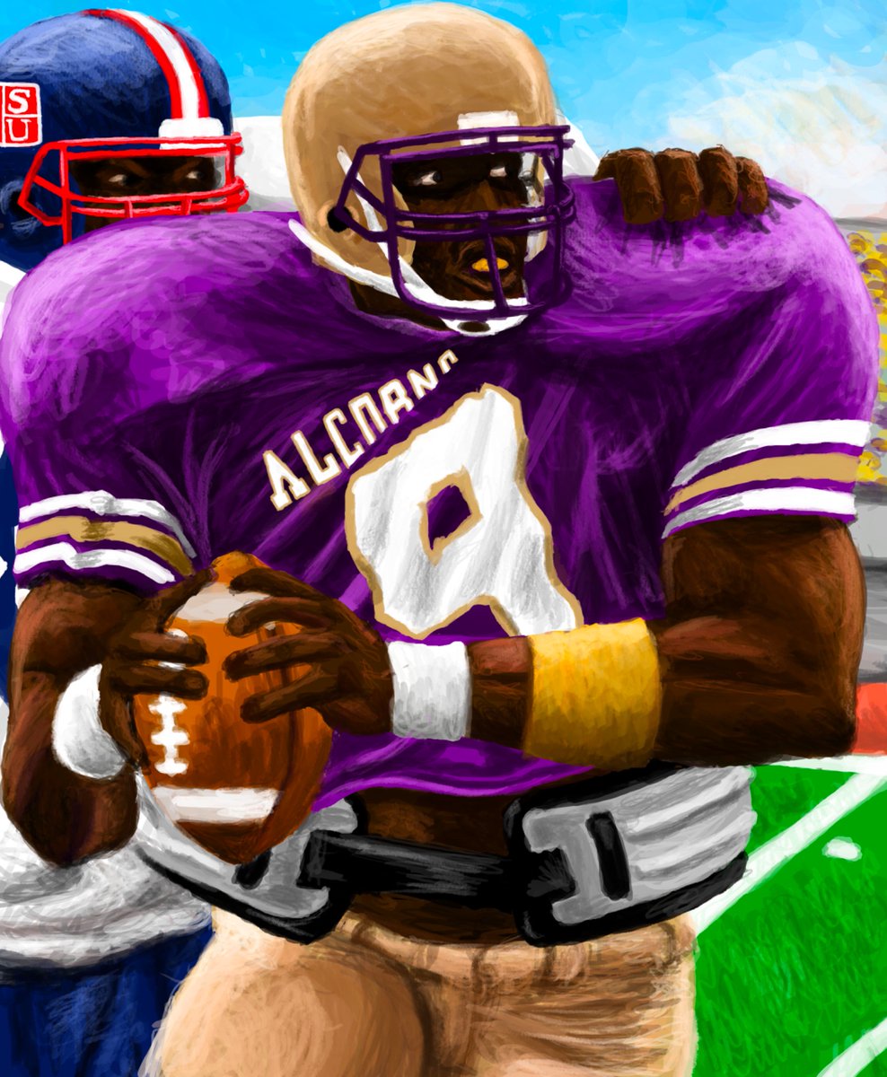 Steve “Air” McNair 
QB #9
Alcorn State University 
Glory Dayz
1 of 9

By
Justin Jenkins