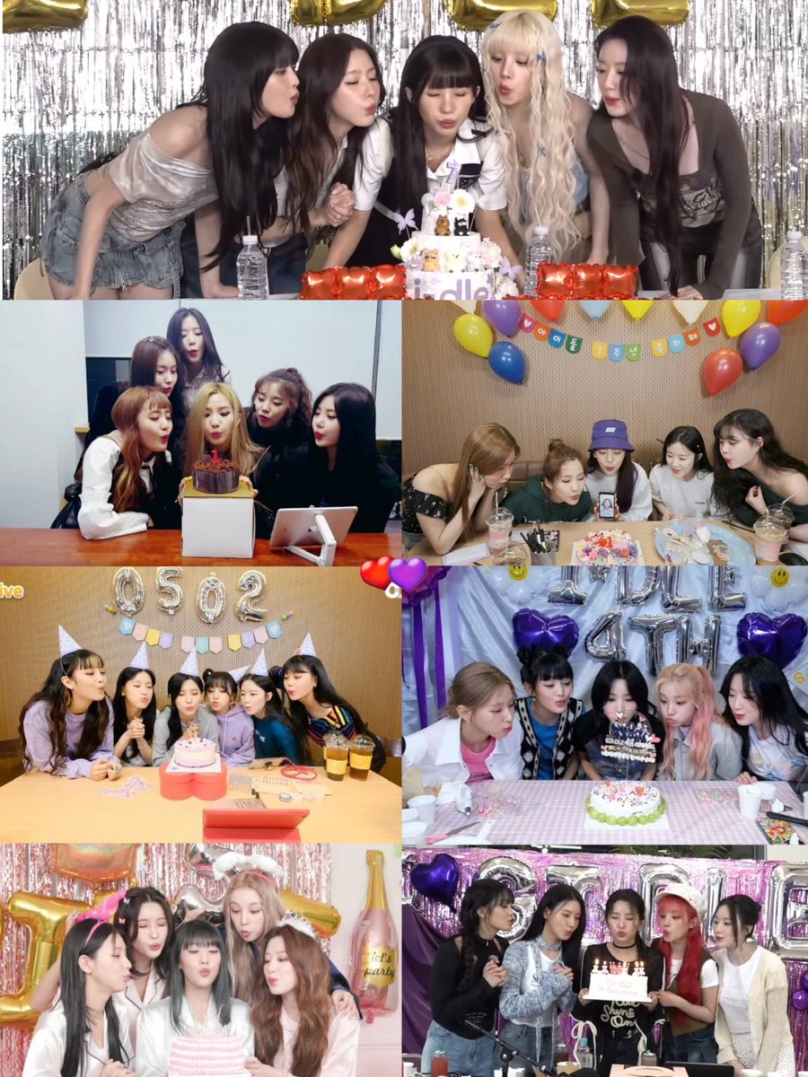 Happy 7th Anniversary❤️💜
#GIDLE7thAnniversary
#아이들과_네버랜드의_영원한_여행