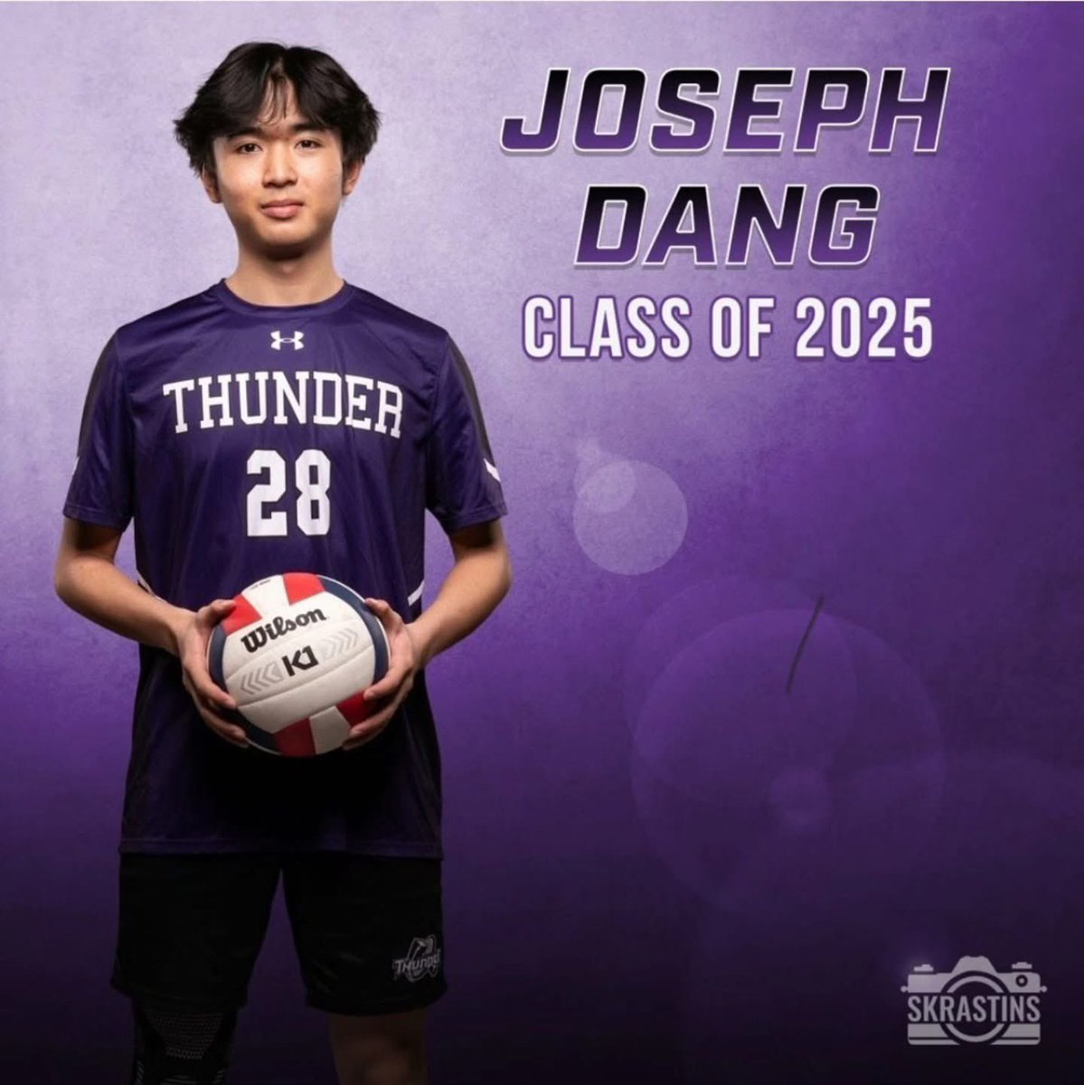 DCC Boosters would like to Celebrate Senior Joseph Dang. Thank you, Joseph, for all of your hard work and dedication to the Discovery Canyon Boys Volleyball Program. We wish you all the best in your future endeavors! GO THUNDER!

📸 <a href="/skrastinsphoto/">Skrastins Photography</a>
