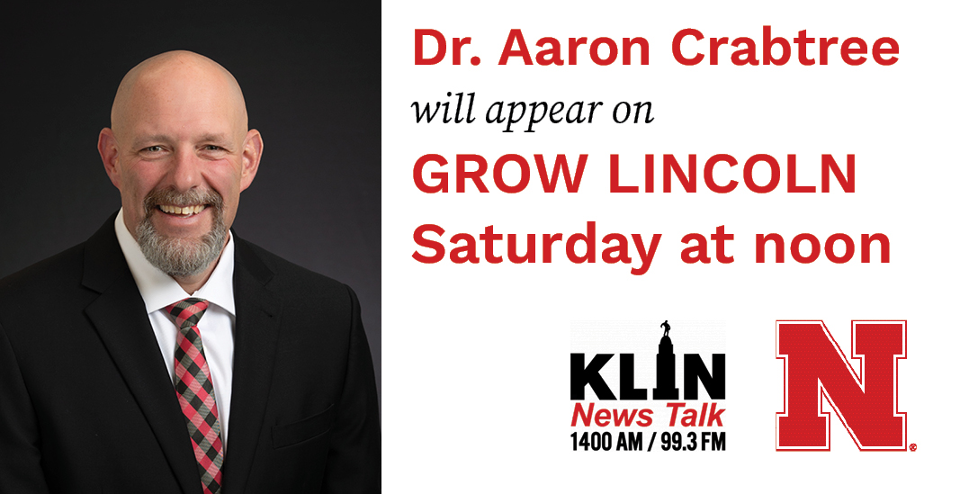 Nebraska Business (@nebraskabiz) on Twitter photo Hear Aaron Crabtree, Associate Dean of Master's Programs and Executive Development, share about our top-ranked <a href="/NebraskaMBA/">Nebraska MBA</a> and graduate programs on the KLIN <a href="/GrowLincoln/">Robin Eschliman</a> radio show Saturday at noon. Hear Aaron Crabtree, Associate Dean of Master's Programs and Executive Development, share about our top-ranked <a href="/NebraskaMBA/">Nebraska MBA</a> and graduate programs on the KLIN <a href="/GrowLincoln/">Robin Eschliman</a> radio show Saturday at noon.