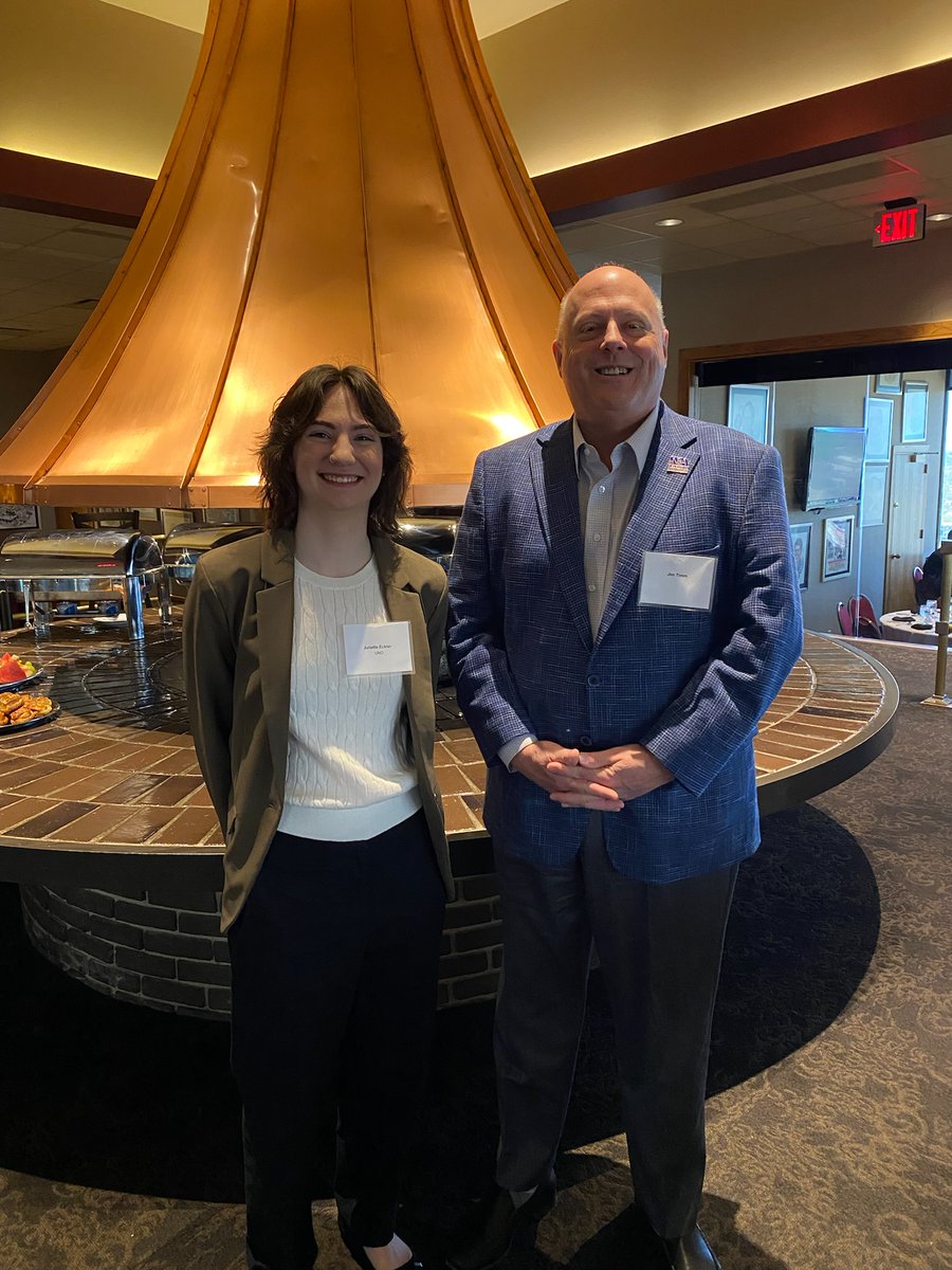 Congratulations to <a href="/Julietteeckler/">Juliette</a> on earning the 2025 NBA Omaha Press Club scholarship! <a href="/MavRadioUNO/">MavRadio</a>  #WeAreBroadcasters