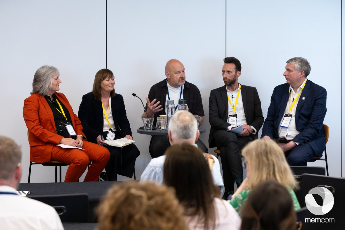 The_AOP's tweet image. Yesterday, our Chief Executive, Adam Sampson, had the pleasure of chairing a session at the @memcomUK annual conference: 'Change or Die: What should we stop doing to make space for innovation?', which highlighted the role of purpose, impact and culture in driving innovation.