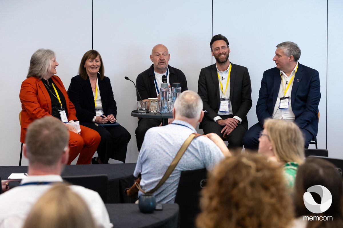 The_AOP's tweet image. Yesterday, our Chief Executive, Adam Sampson, had the pleasure of chairing a session at the @memcomUK annual conference: 'Change or Die: What should we stop doing to make space for innovation?', which highlighted the role of purpose, impact and culture in driving innovation.