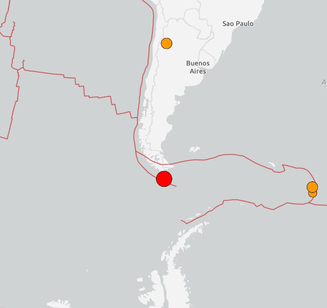 Basándonos en la información disponible hasta el momento: NO HAY PELIGRO DE TSUNAMI PARA COSTA RICA por el sismo Mw 7.5 ocurrido en el Pasaje de Drake, a las 6:59am hora CR. 
Puede ver el Reporte completo en
sinamot.una.ac.cr/index.php/moni…
#tsunamiCR #SomosUNA #fondosFEES