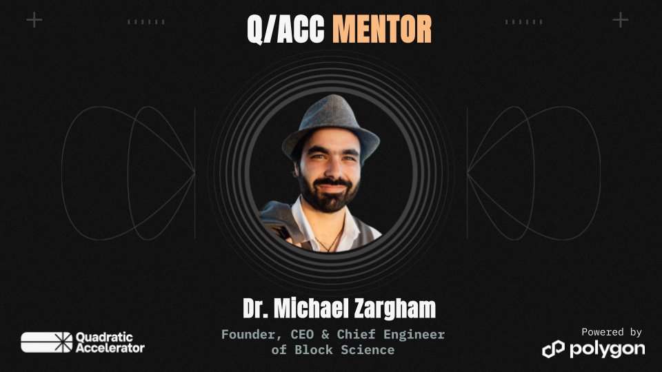 The best mentors shift your perspective. They are often visionaries that open up new ways of thinking—and reveal possibilities you hadn’t imagined.

Meet Dr. Michael Zargham, a pioneer in crypto-economic design and founder of BlockScience—a complex systems engineering and R&amp;D
