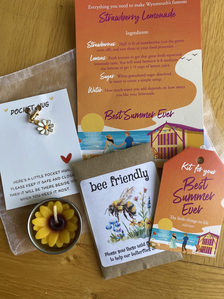 Wendyreadsbook1's tweet image. I was lucky to be on the #BestSummerEver tour with @TeamBATC and @Heidi_Swain and received today the most special little package from @BookMinxSJV and the team 💞

#Respectromfic