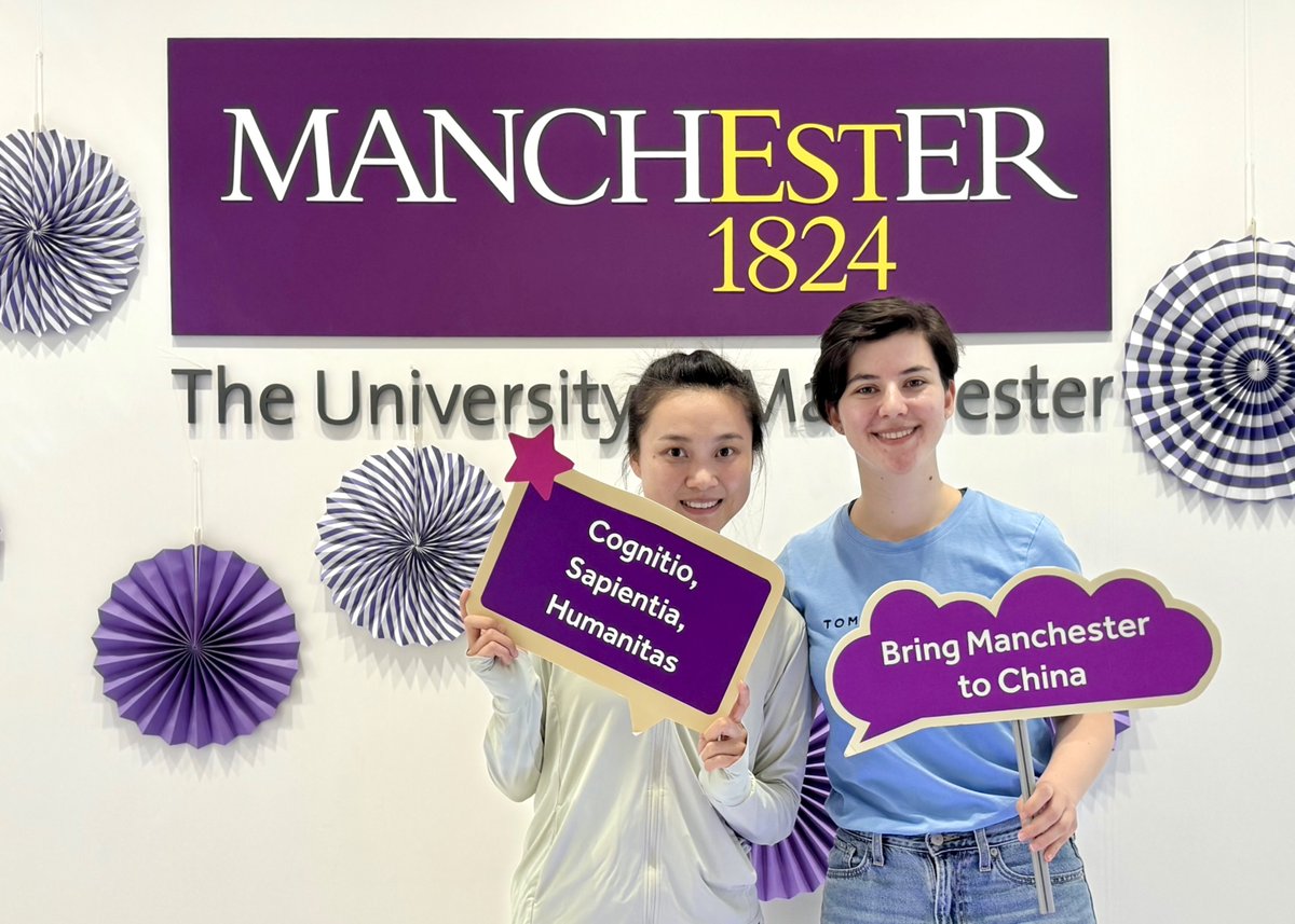 Manchester China Institute (@uomchina) on Twitter photo 🎓What lasting impact does <a href="/OfficialUoM/">The University of Manchester</a> have on its Chinese alumni?
Thanks to MCI’s Travel Fund, Lorelei Baciu & Jennie Li travelled across China to find out—interviewing graduates about how their UoM experience shaped their lives and careers.
Read more: manchester.ac.uk/about/news/res… 🎓What lasting impact does <a href="/OfficialUoM/">The University of Manchester</a> have on its Chinese alumni?
Thanks to MCI’s Travel Fund, Lorelei Baciu & Jennie Li travelled across China to find out—interviewing graduates about how their UoM experience shaped their lives and careers.
Read more: manchester.ac.uk/about/news/res…