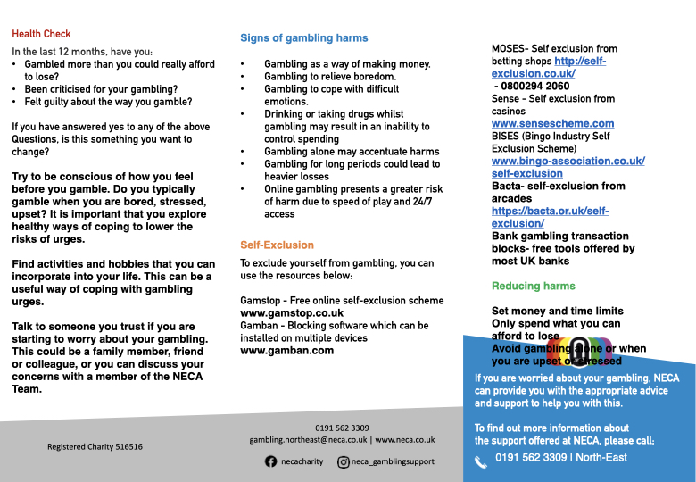 Is gambling getting in the way of the life you want to live? Support is available.