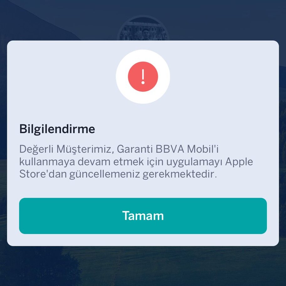 nedenttoldu's tweet photo. #Garanti etiketinin TT olma nedeni, Garanti BBVA mobil uygulamasına erişim sorunu yaşanması.

Kullanıcılar farklı hata mesajları aldıklarını belirtiyorlar. https://t.co/0Ya0zlyvul