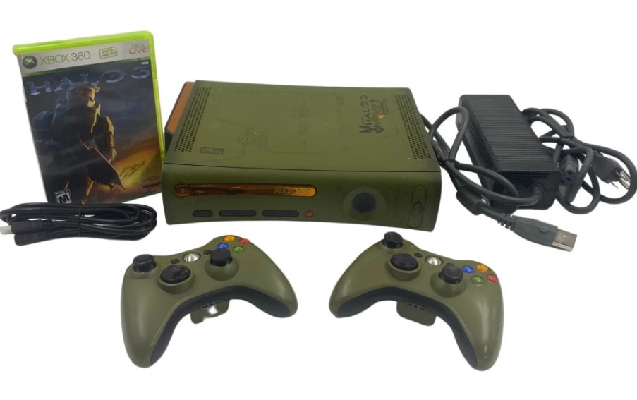 VideoGameHstry's tweet image. Special edition Xbox 360 consoles