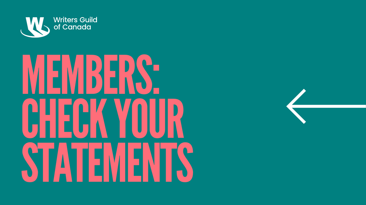 MEMBERS: Check your statements of earnings and benefits updated YTD to Mar. 31, 2025. Report missing payments ASAP. Log in @ wgc.ca &amp; select "Earnings and Benefits Statements" from dropdown menu (upper right) in the member portal.