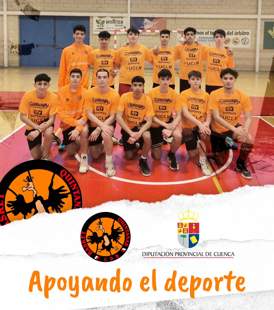 Globalcaja Quintanar (@bgquintanar) on Twitter photo #APOYANDOELDEPORTE 🏀
Un año más <a href="/DipuCuenca/">Diputación de Cuenca</a> apoya el deporte Conquense y no podemos estar más agradecidos 🙏🙏
Gracias por un año más apoyando al C.D. Basket Globlacaja Quintanar 🧡🧡
#globalcajaconeldeporte #cuenca #globalcaja #APOYANDOELDEPORTE 🏀
Un año más <a href="/DipuCuenca/">Diputación de Cuenca</a> apoya el deporte Conquense y no podemos estar más agradecidos 🙏🙏
Gracias por un año más apoyando al C.D. Basket Globlacaja Quintanar 🧡🧡
#globalcajaconeldeporte #cuenca #globalcaja