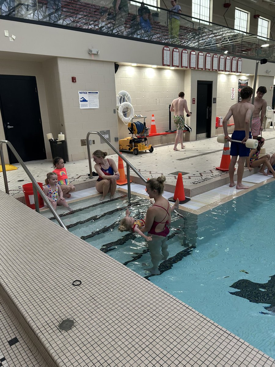 Our first session of swim lessons was a success! Thanks to the HS school swimmers for all of their dedication to helping grow swimming in our community. <a href="/Dragons_Swim/">New Pal Dragons Swim & Dive</a>