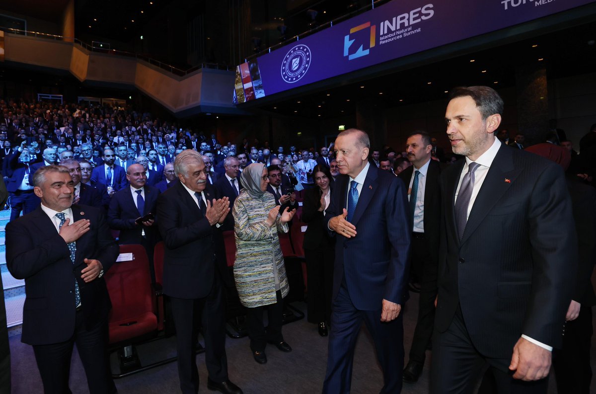 Alparslan Bayraktar (@abayraktar1) on Twitter photo At the opening session of #INRES2025, which we held with the presence of our President Mr. <a href="/RTErdogan/">Recep Tayyip Erdoğan</a>, we shared our domestic production-oriented moves that changed the destiny of our country with our National Energy and Mining Policy.
With the investments made in the last 23 At the opening session of #INRES2025, which we held with the presence of our President Mr. <a href="/RTErdogan/">Recep Tayyip Erdoğan</a>, we shared our domestic production-oriented moves that changed the destiny of our country with our National Energy and Mining Policy.
With the investments made in the last 23