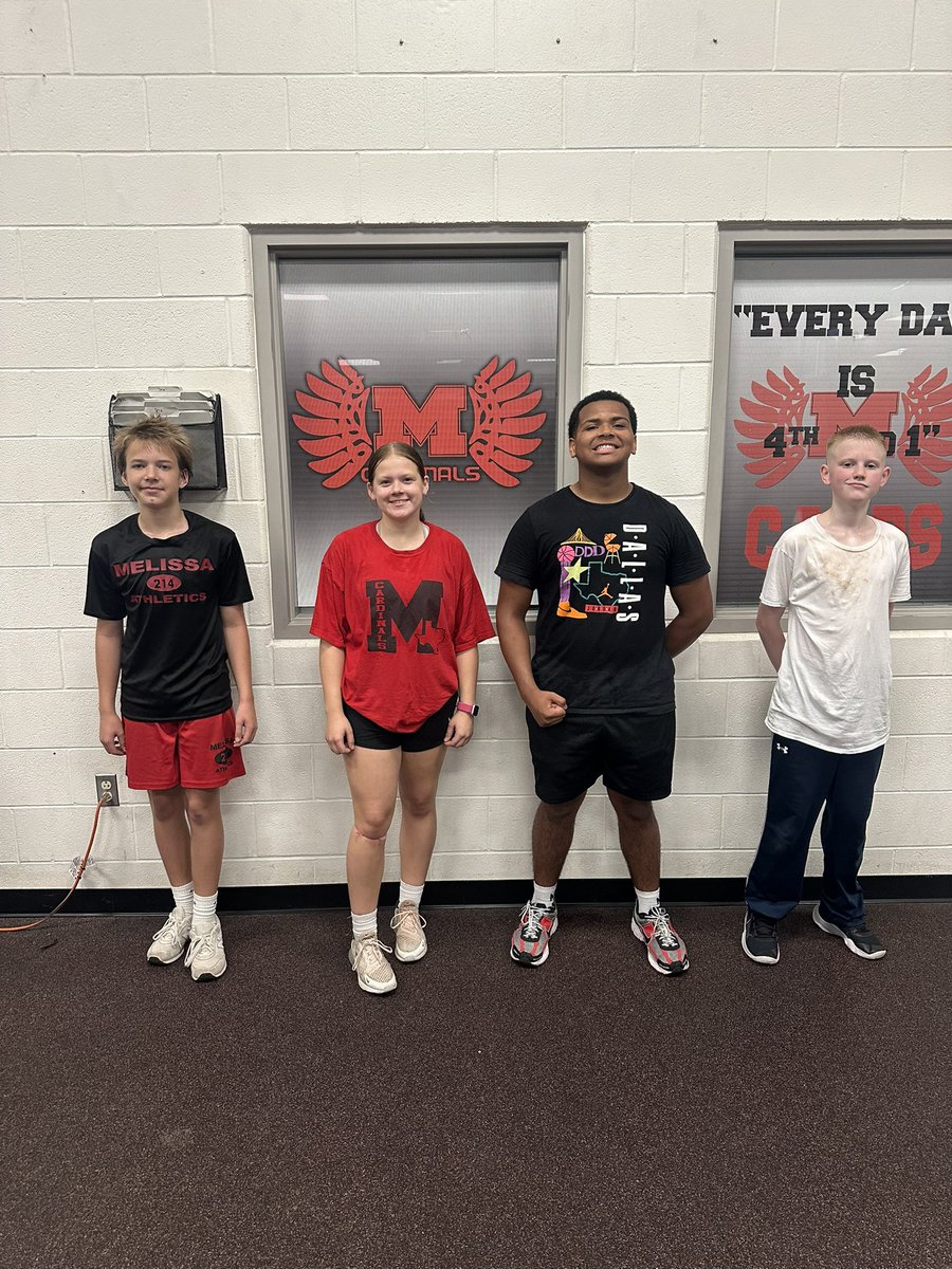 Stacking great days on top of great days. Attitude &amp; effort are never in question with this group! Proud of the strides we’re making. S/o our ⭐️’s of the week-Quinlan, Kenley, Isaiah &amp; Zac! #TTH