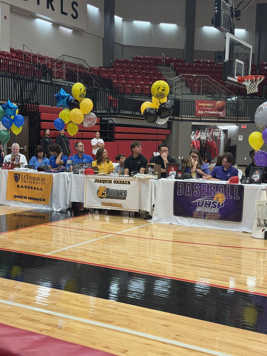 Third in line is Joaquin Oaxaca has signed to Texas Lutheran University to play baseball for his college year. #CoppellinFocus <a href="/CHS_CowboysBB/">Coppell Cowboys Baseball</a>