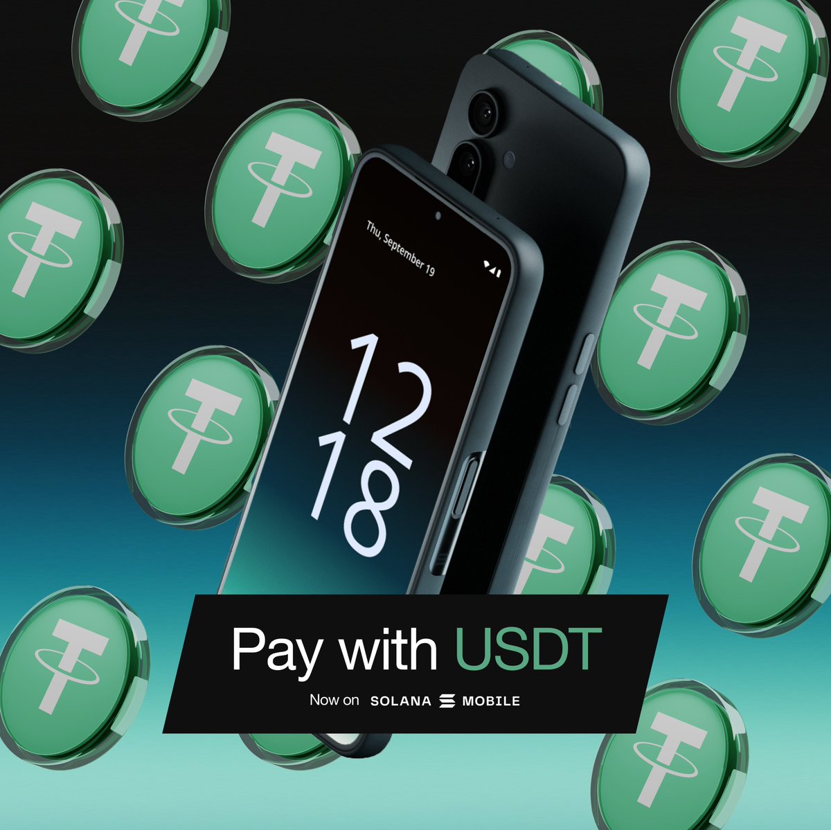 Solana Pay (@solanapay) on Twitter photo You can now pay for your <a href="/solanamobile/">Seeker | Solana Mobile</a> Seeker with USDT 💸
Pre-order your Seeker and check out with Solana Pay!
Shipping starts this summer 🚢 You can now pay for your <a href="/solanamobile/">Seeker | Solana Mobile</a> Seeker with USDT 💸
Pre-order your Seeker and check out with Solana Pay!
Shipping starts this summer 🚢