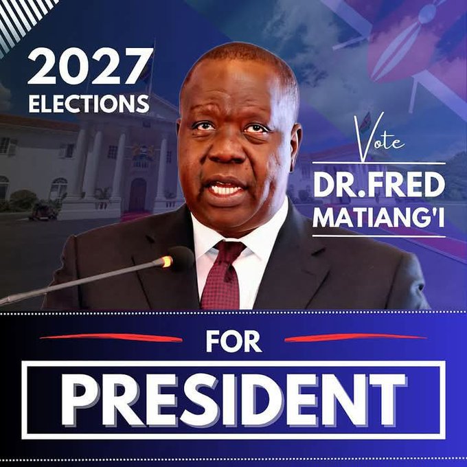 FredMatiangiCom's tweet photo. Fred Matiangi: "Let us not lose hope in our country, hizi shida zote zenye tuko nazo siku ikifika tutavuka hio daraja kwa pamoja na tusisahau kupiga kura." https://t.co/30iMmVPBk6