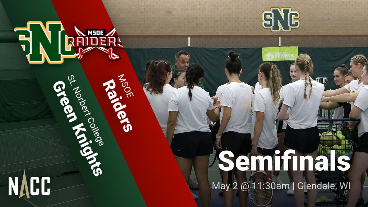 WTN: The women’s team continues tournament play against MSOE today. First serve at 11:30! #GoGreenKnights

Live scoring: ioncourt.com/ties/68143621b…
