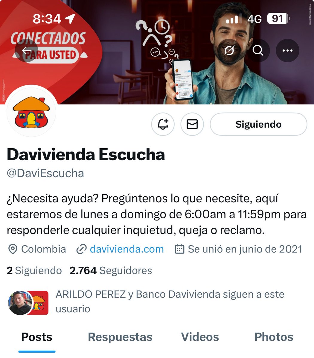 juliocesarhm's tweet photo. @DaviEscucha Gracias !! Los estoy siguiendo pero al tratar de enviar los mensajes me genera la alerta que para enviar DM a cuentas que no me siguen, debo ser un usuario verificado https://t.co/aVA1FrEe4g