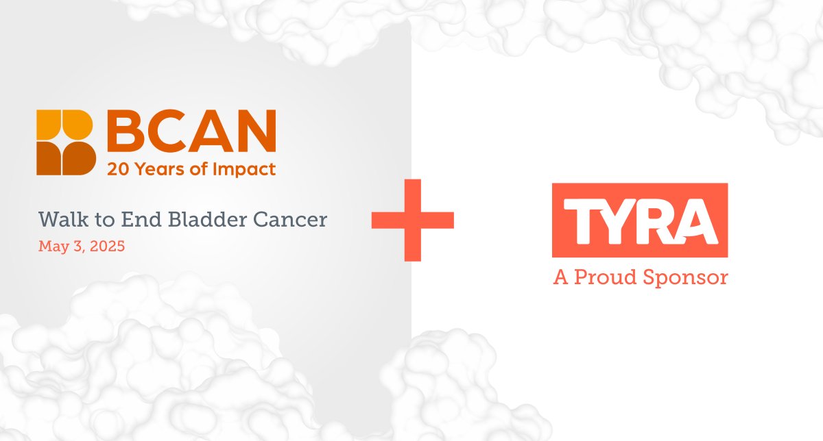 Tyra Biosciences (@tyrabiosciences) on Twitter photo Team Tyra is proud to partner with <a href="/BladderCancerUS/">Bladder Cancer Advocacy Network</a> & sponsor the Walk to End Bladder Cancer this weekend in San Diego! These events help increase awareness about <a href="/bladdercancer/">Bladder Cancer</a> & provide essential support to thousands of individuals living with the disease.
#BCAN25 Team Tyra is proud to partner with <a href="/BladderCancerUS/">Bladder Cancer Advocacy Network</a> & sponsor the Walk to End Bladder Cancer this weekend in San Diego! These events help increase awareness about <a href="/bladdercancer/">Bladder Cancer</a> & provide essential support to thousands of individuals living with the disease.
#BCAN25