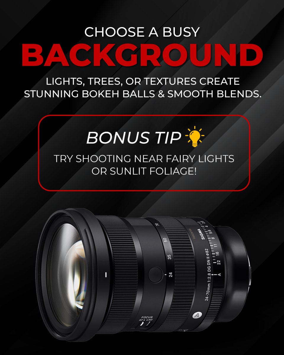 ✨ Want that creamy background blur?
Here are 3 Pro Tips to nail bokeh shots like a pro!

🛒slrhut.co.uk/product/ID1913…

#SLRHut #bokeh #SIGMA #PhotographyIsArt #SigmaSeries #lens #BlurGameStrong