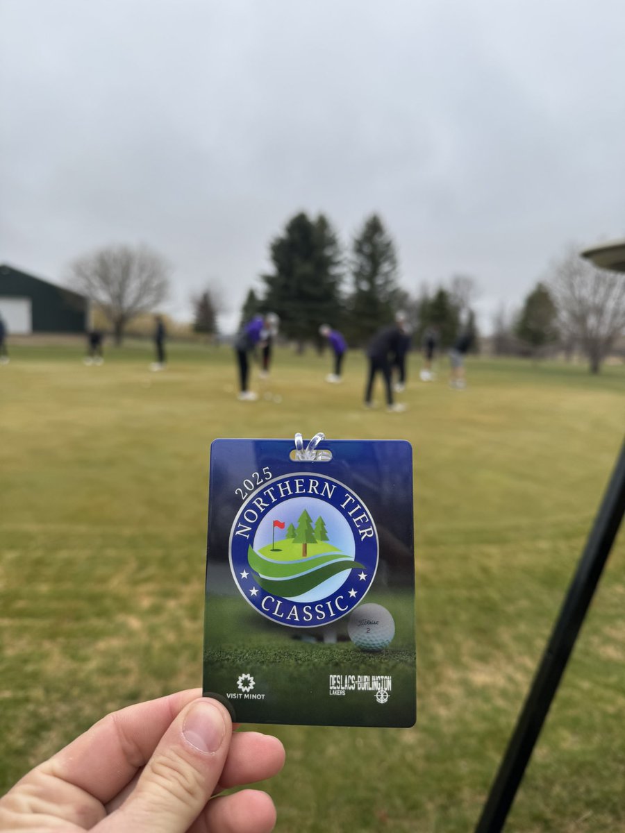 The boys are at the Nothern Tier Classic today at Wildwood hosted by DLB. This is a fun event  as we get to play an 18 hole course, 2 day event, and with a lot of other schools from around the state. Lineup today is Breckin, Grady, Tucker, Graysen, and Kellen.