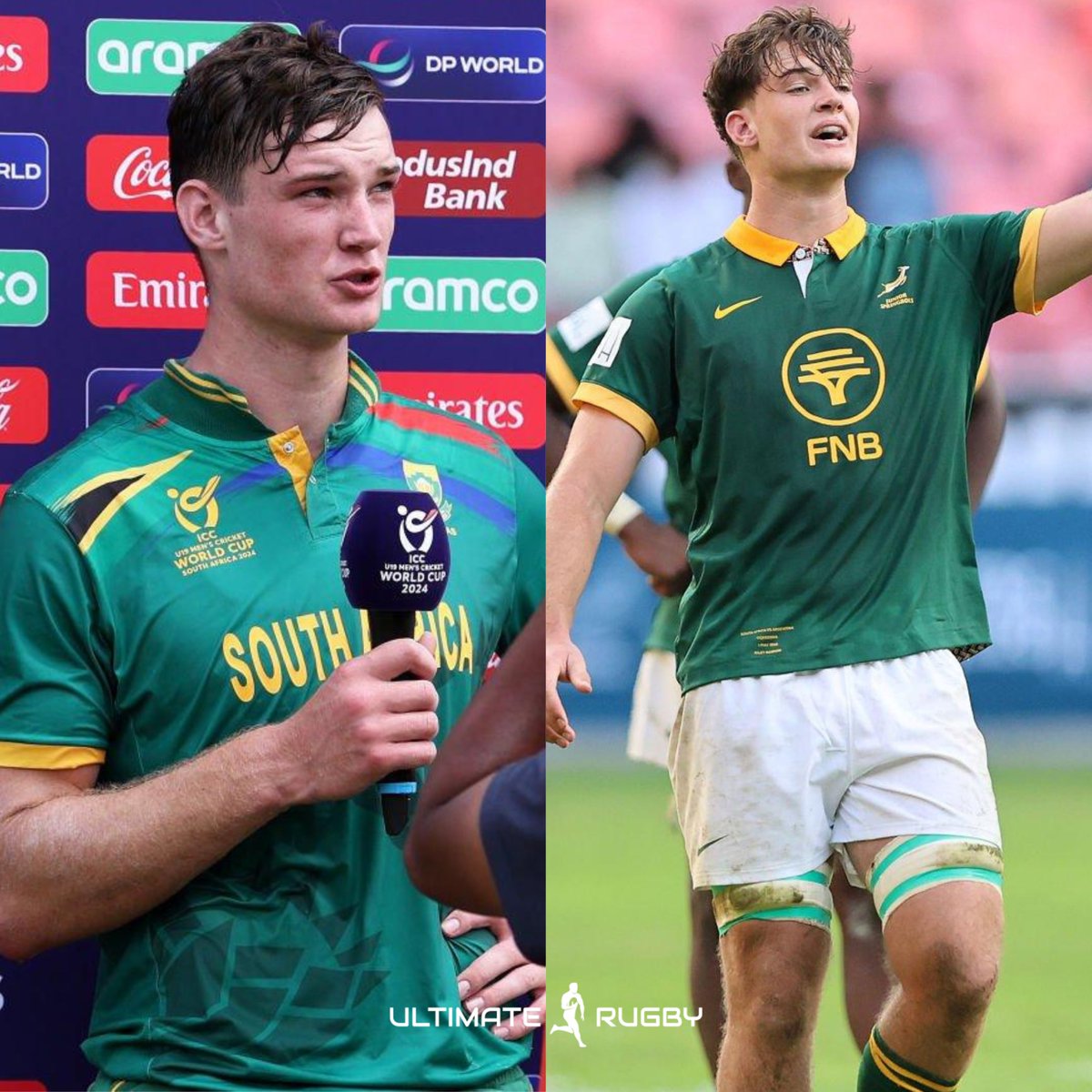Riley Norton

2024- SA u19 Cricket World Cup 🏏
2025-SA u20 Rugby Captain 🏉

#Cricket #Rugby