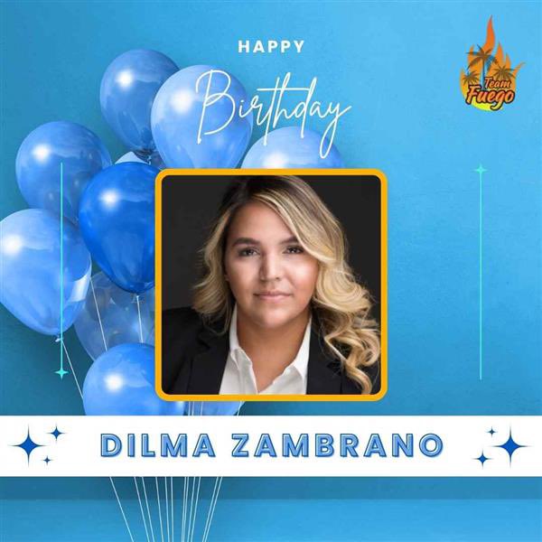 Bianka Hernandez, MBA (@biankah26) on Twitter photo Happy Birthday to one of Team Fuego’s fearless leaders, <a href="/DilmaZambrano_/">Dilma Zambrano</a> ! We hope all your birthday wishes come true and that you enjoy your day! 🥳🎉🎂 Happy Birthday to one of Team Fuego’s fearless leaders, <a href="/DilmaZambrano_/">Dilma Zambrano</a> ! We hope all your birthday wishes come true and that you enjoy your day! 🥳🎉🎂
