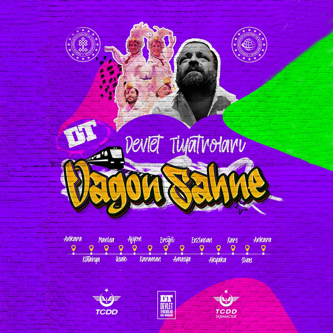 Değerli Sanatseverler

09.05.2025, saat 14.00'te MASAL TRENİ (çocuk oyunu) ve saat 19.00'da MİSAFİR (yetişkin oyunu)

📍Afyon Tren Garında

(Ücretsizdir)