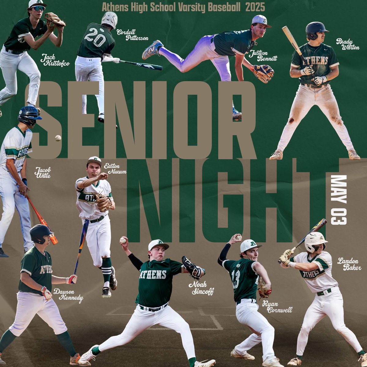 Come out to Rannow Stadium tonight to celebrate our TVC Champs and Class of 2025 Seniors for Senior Night, as they take on River Valley. Senior night festivities start at 4:30 pm, followed by the game at 5pm. Goooo Bulldogs!