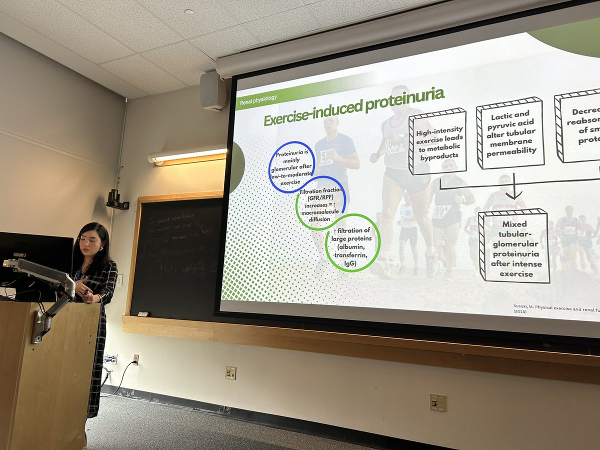 Yale Nephrology (@yalenephrology) on Twitter photo 📸 2nd year Neph Crit Care fellow <a href="/LauraAponteBe/">Laura Aponte Becerra, MD.</a> taking us on a deep dive into the relationship between exercise on various aspects of kidney function! 🏃♀️ 📸 2nd year Neph Crit Care fellow <a href="/LauraAponteBe/">Laura Aponte Becerra, MD.</a> taking us on a deep dive into the relationship between exercise on various aspects of kidney function! 🏃♀️