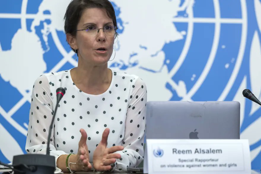 United Nations Geneva (@ungeneva) on Twitter photo The UN Special Rapporteur on violence against women and girls, <a href="/UNSRVAW/">Reem Alsalem UNSR Violence Against Women and Girls</a> Reem Alsalem, welcomes the landmark judgment by the UK Supreme Court on 16 April 2025 in the case of <a href="/ForWomenScot/">For Women Scotland</a> Ltd v The Scottish Ministers.
1/2 The UN Special Rapporteur on violence against women and girls, <a href="/UNSRVAW/">Reem Alsalem UNSR Violence Against Women and Girls</a> Reem Alsalem, welcomes the landmark judgment by the UK Supreme Court on 16 April 2025 in the case of <a href="/ForWomenScot/">For Women Scotland</a> Ltd v The Scottish Ministers.
1/2