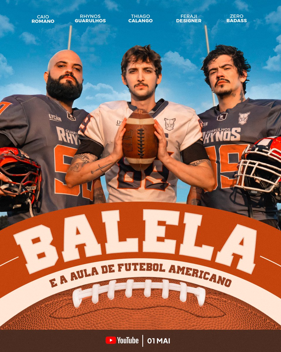 Inspirado pelo vídeo de Futebol Americano do Balela, decidi fazer um poster no estilo de cinema!

O conteúdo dos caras é premium demais, n tem jeito, amo vcs <a href="/obalela/">balela</a>