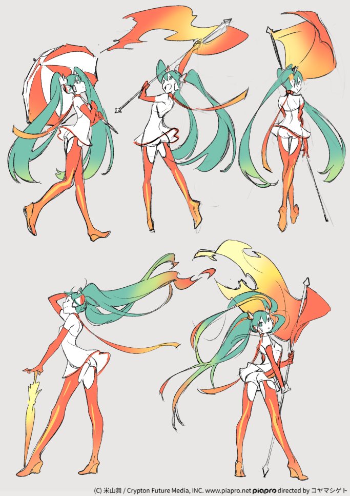 米山舞　ING ROUGH&SKETCH LINE WORK 米山 舞 Yoneyama Mai (@yoneyamai): 