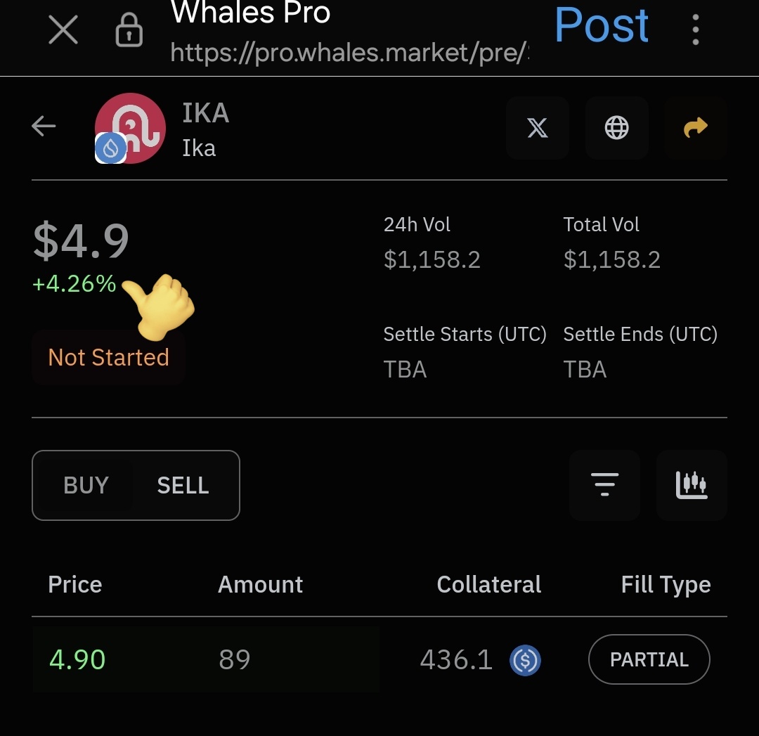 0X_CFZ's tweet image. For the believers only!

1 $AIKA ≈ 4.9$ IN PRE-MARKET 🌝😋

If you still below 100 followers

Drop your Username 👇, remember to tag @GiveRep

Don't forget to Yaps @ikadotxyz

Time sensitive ✅