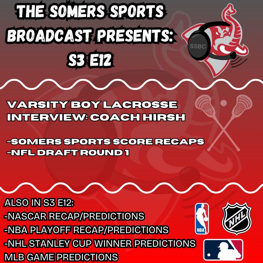 NEW Episode 🚨 The Somers Sports
Broadcast  S3 E12 - Coach Hirsh Interview
youtu.be/gV-xI-XI-7M?si…