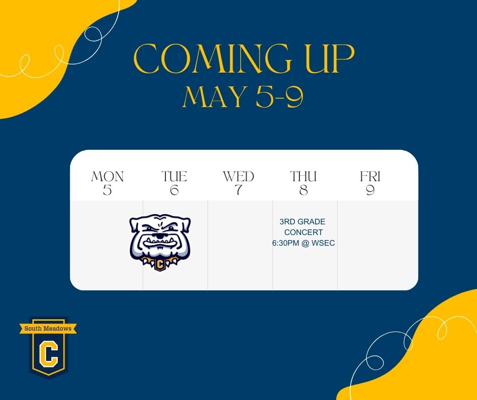 Coming up at South Meadows...