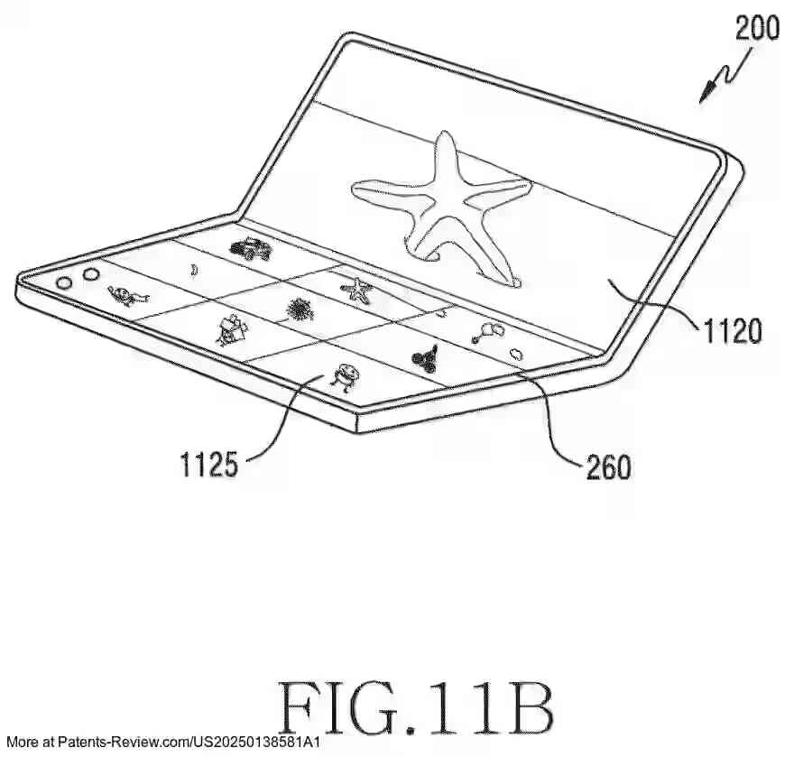 PatentPulse's tweet image. Discover the future of tech with Samsung's latest patent application #US20250138581A1! This #FoldableDevice features a housing and a #FlexibleDisplay with sensors to detect folding states and measure angles. A processor activates sensors for seamless operation. Exciting times for