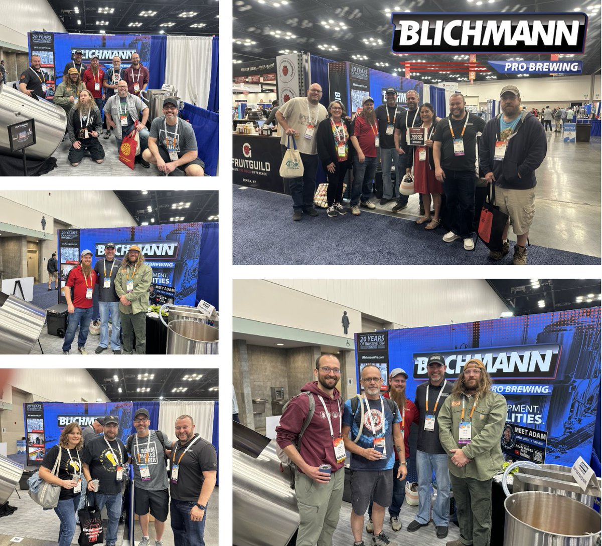 Craft Brewers Conference | Indy 2025 is in the books!
It was so good catching up with our brewing friends and partners. Grateful for the conversations, laughs, and all the passion you bring to the craft. Until next time! 🍻 #craftbrewerscon #blichmannengineering