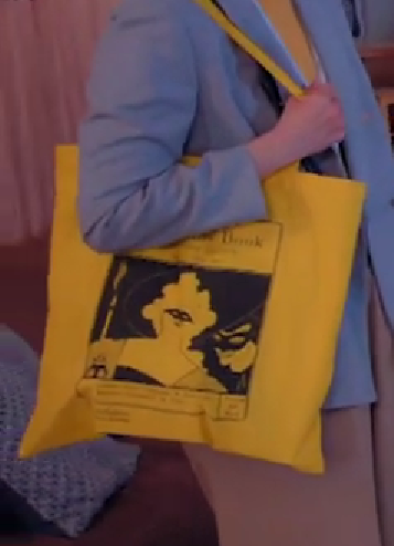 ビアズリー展 トートバッグ イエローブック ビアズリー展 イエロー