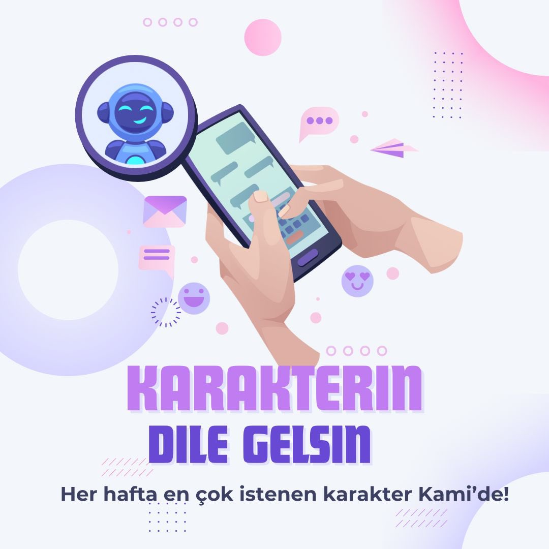 Instagram soru etkinliğimiz az sonra başlayacak! En çok istenen karakter bu hafta Kami’de! 🤍