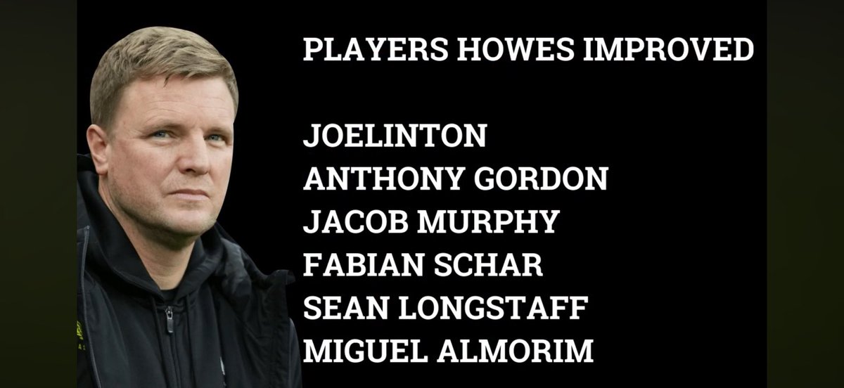 Euro Elite Football drops a banger of a typo/banter into the middle of this video on Eddie Howe’s managerial excellence. youtu.be/v0_nECHrkdk?si…