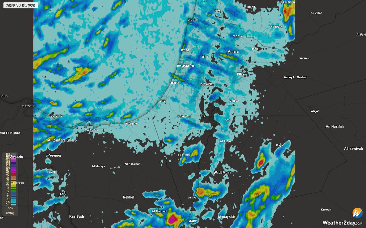 השרב כבר חלף, אתמול והיום הורגשה התקררות ניכרת ברוב האזורים. החל ממחר ועד ליום ראשון נפתח חלון לגשמים מקומיים ואף סיכוי לשיטפונות במרחב הדרומי. 

הפעילות הקרובה תלווה גם בברקים שיכולים להפתיע כמעט בכל נקודה בארץ, כמו גם הגשמים. 

מומלץ לעקוב אחר השינויים והתחזית ביומיים שלושה