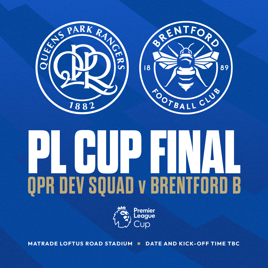 QPR FC (@qpr) on Twitter photo π Brentford
ποΈ MATRADE Loftus Road
ποΈ Date TBC
The Dev Squad have been drawn at ππ’π π for the Premier League Cup final π π
<a href="/QPRAcademy/">QPR Academy</a> π€ π Brentford
ποΈ MATRADE Loftus Road
ποΈ Date TBC
The Dev Squad have been drawn at ππ’π π for the Premier League Cup final π π
<a href="/QPRAcademy/">QPR Academy</a> π€